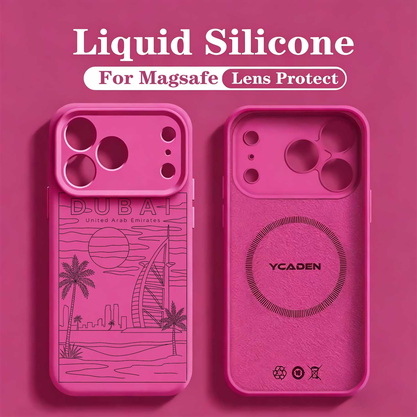 Phone Cases Dubai - Wireless Charge Magnetic Phone Case For