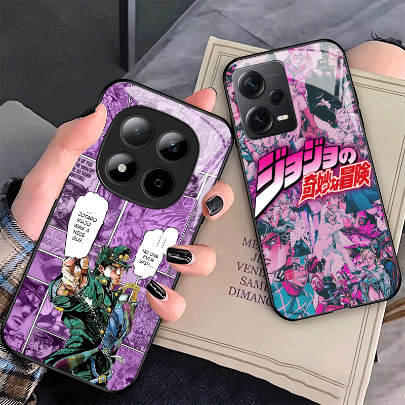 Phone Cases Shein - JoJo Adventure Kujo Jotaro Glass Phone