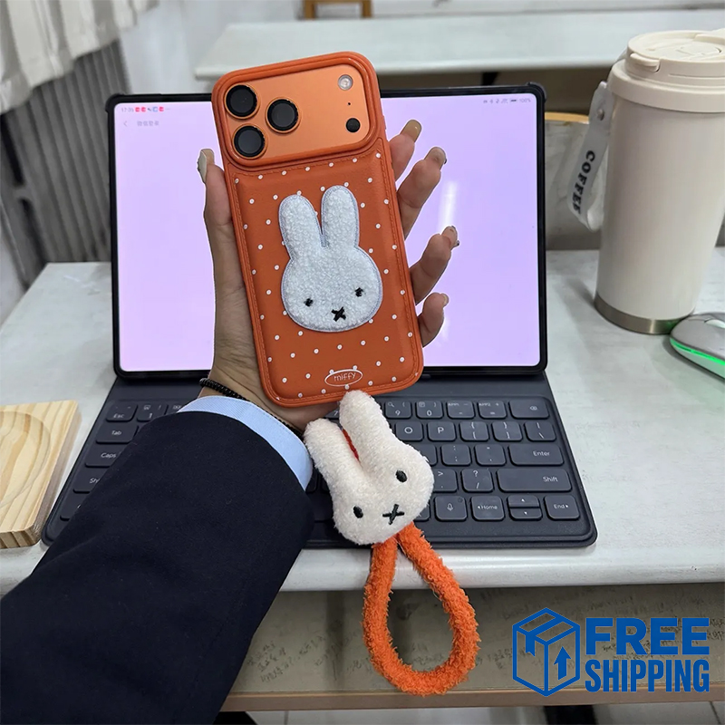 Phone Cases Orange - Cute Miffy Phone Shell Suitable for