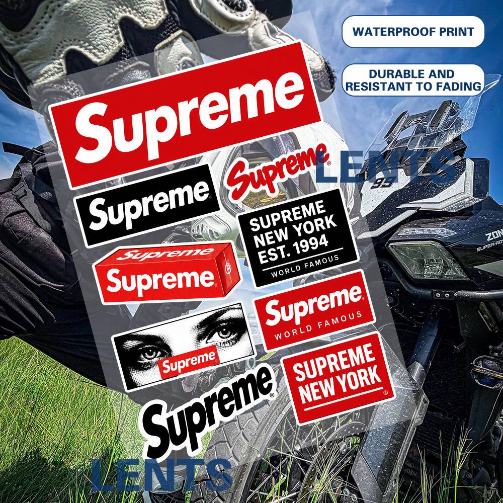 Phone Cases Brands - Suprs-e-s-ms-e-s- Streetwear Brand Stickers Set Waterproof