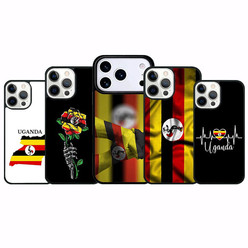 Phone Cases Uganda - Uganda Flag Phone Case For iPhone