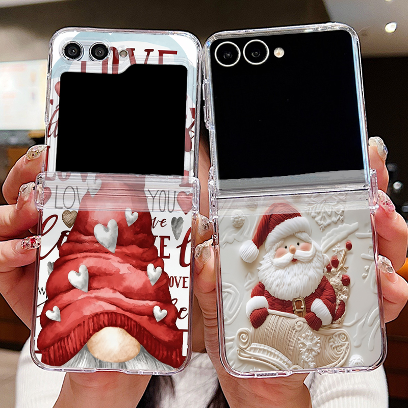 Phone Cases Z Fold 4 - Christmas Pattern Phone Case For Samsung