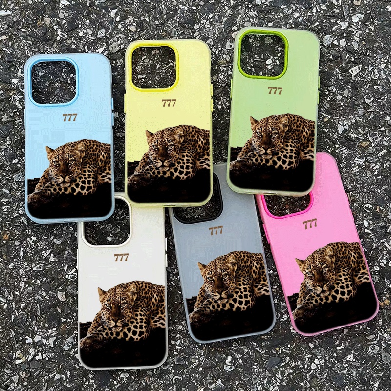 Phone Cases Like Loopy - Cool Leopard Number 777 Design Bumper