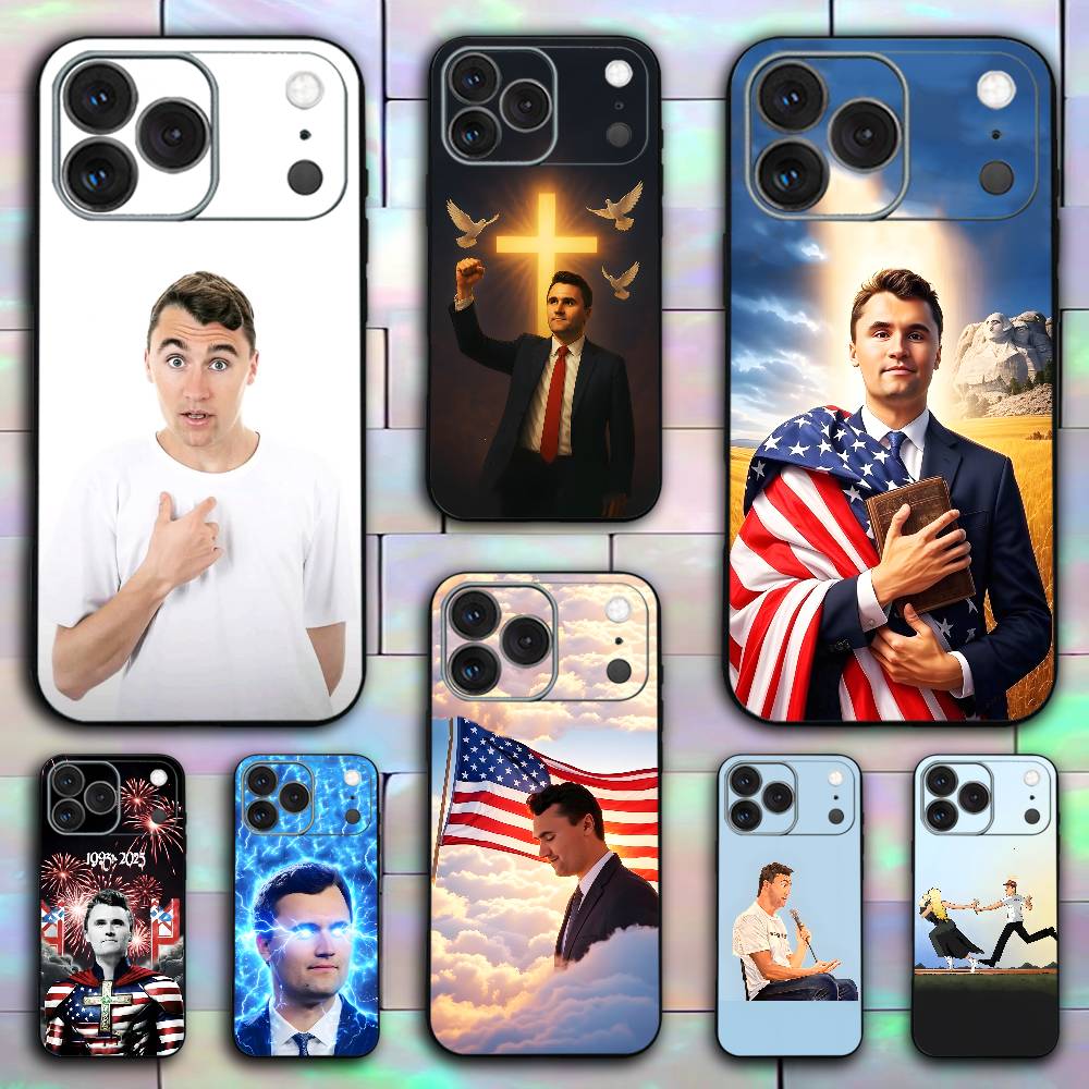 Phone Cases Quirky - For iPhone 17,16,15,14,13,12,11,Pro,X,XS,Max,XR,Plus,Mini Charlie Kirk Funny