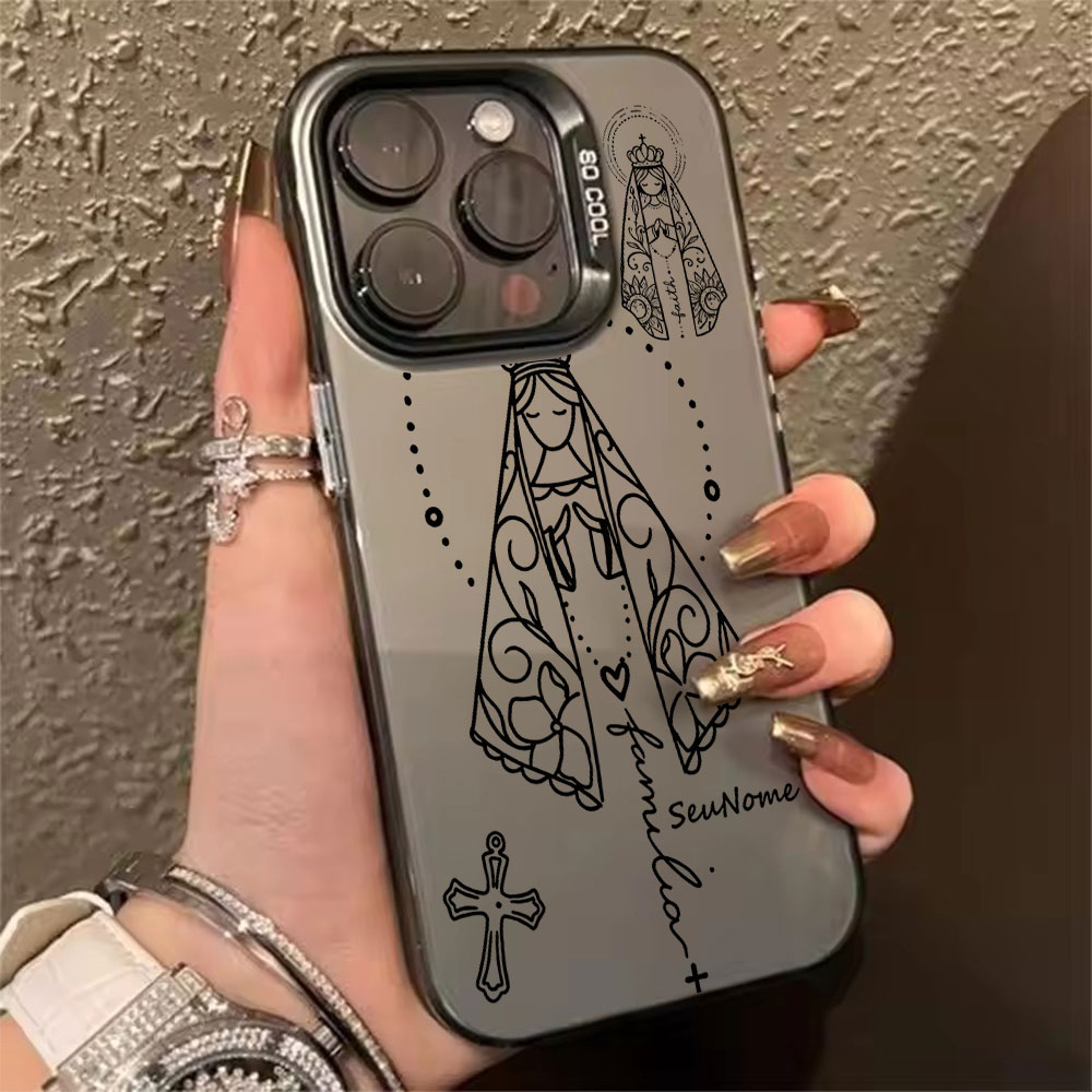 Phone Cases Like Loopy - Minimalist Lines Catholic Phone Case For