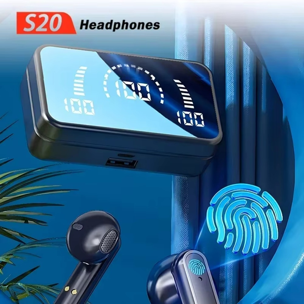 QCY TWS S20 Earphone Bluetooth - Phone Cases Case 评论和价格
