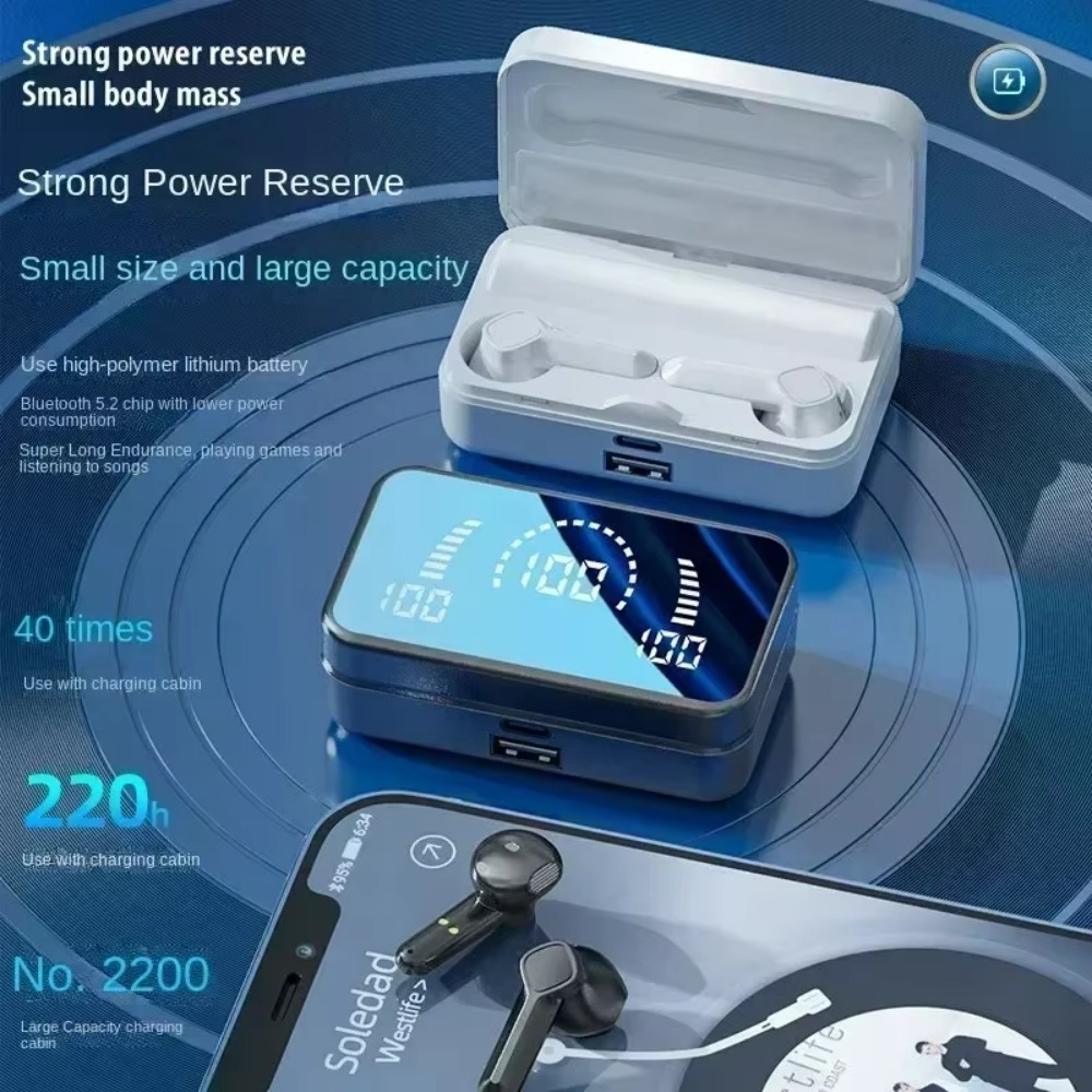 QCY TWS S20 Earphone Bluetooth - Phone Cases Case 评论和价格