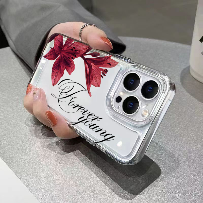 Burgundy Lily English Letter P - Phone Cases Like Loopy 评论和价格