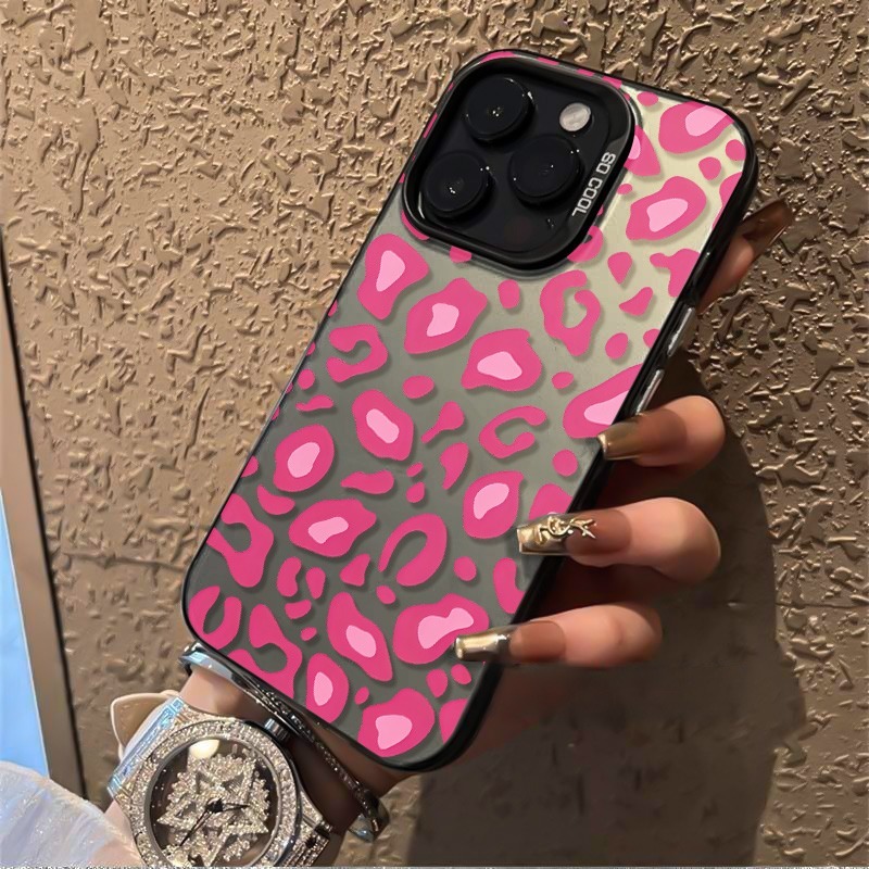 Pink Leopard Print Phone Case  - Phone Cases Galaxy S26 评论和价格