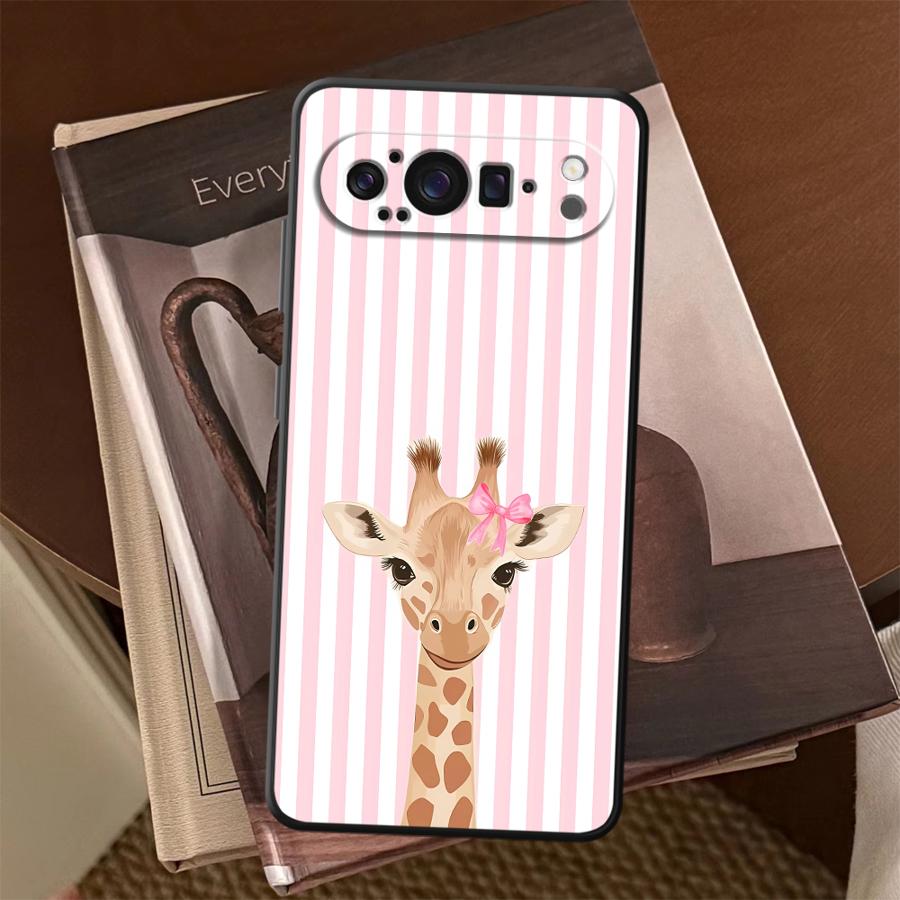 Cartoon Giraffe Funda Phone Co - Phone Cases Pixel 10 评论和价格