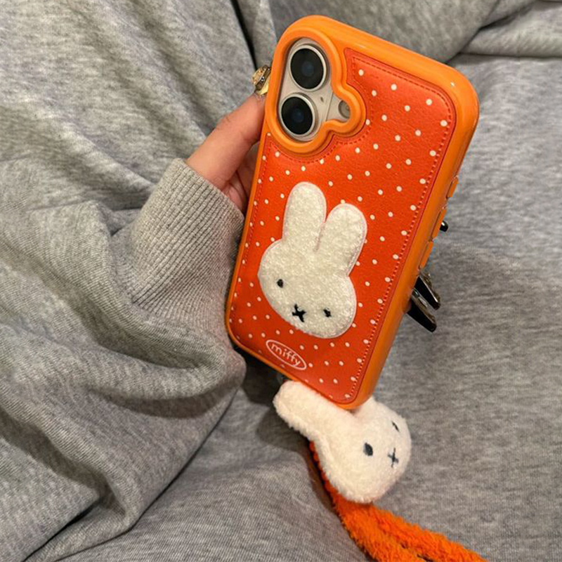 Cute Miffy Phone Shell Suitabl - Phone Cases Orange 评论和价格