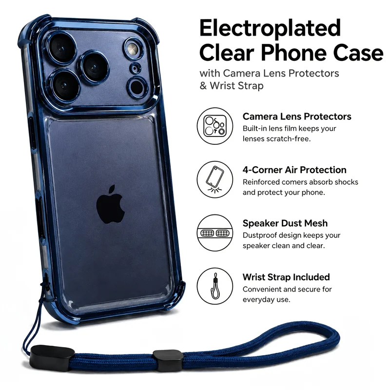 Luxury Transparent Shockproof  - Phone Cases Orange 评论和价格