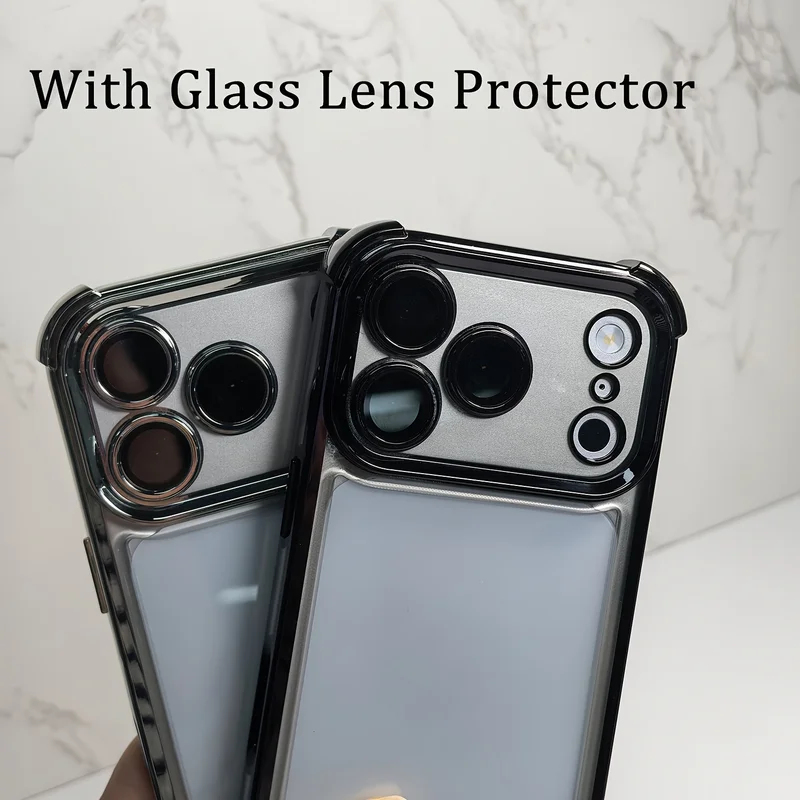 Luxury Transparent Shockproof  - Phone Cases Orange 评论和价格