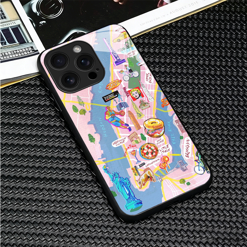 NYC New York City Glass Phone  - Phone Cases York 评论和价格