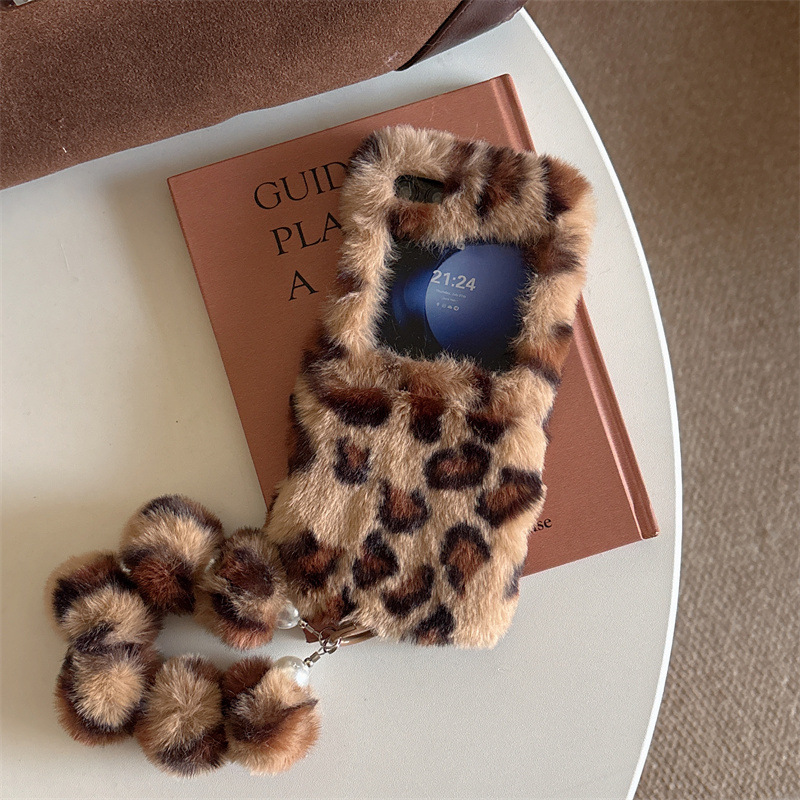 Fashion Leopard Print Fluffy P - Phone Cases For Samsung 评论和价格
