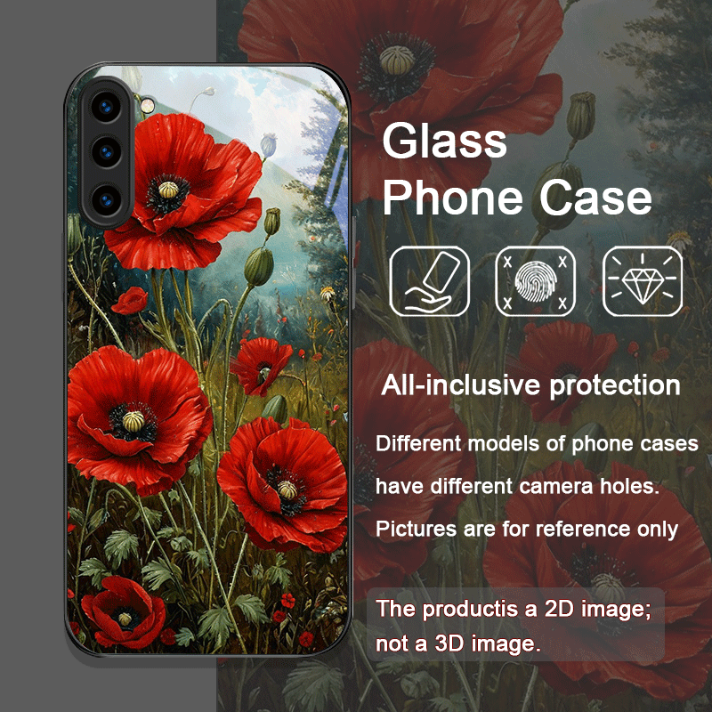 Retro Poppy Flower Bloom Hot R - Phone Cases Galaxy S26 评论和价格