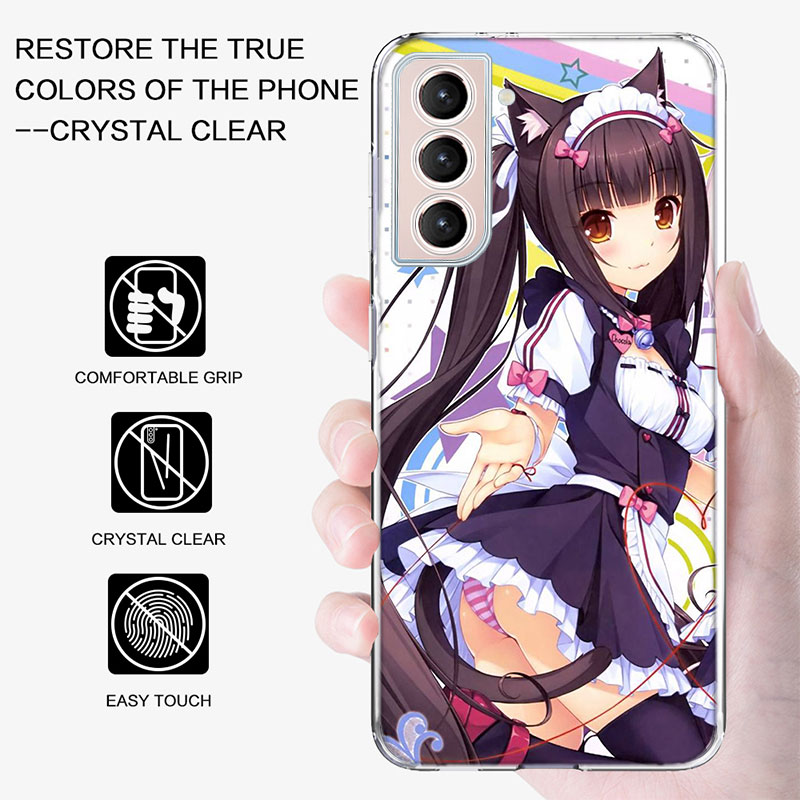 Chocola Nekopara Phone Case Fo - Phone Cases Shein 评论和价格