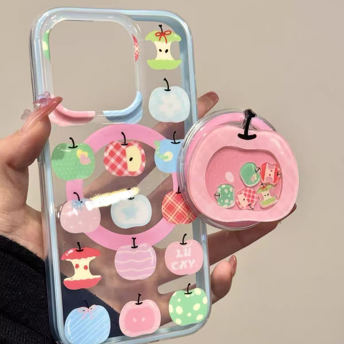 Apple Shake Cartoon For Magsaf - Phone Cases Quirky 评论和价格