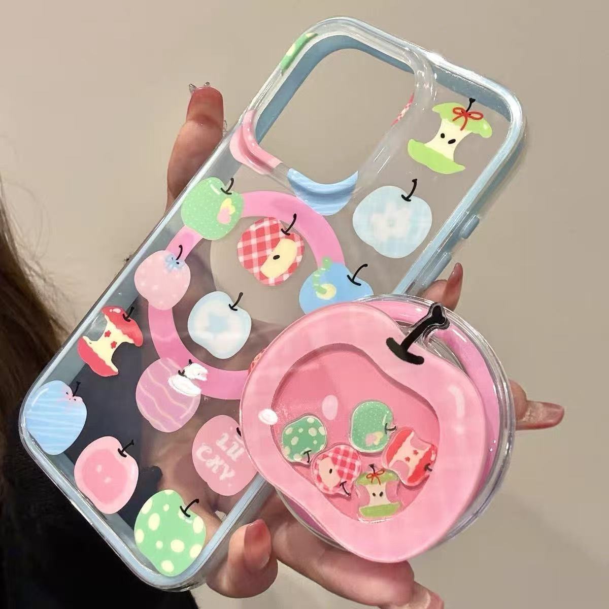 Apple Shake Cartoon For Magsaf - Phone Cases Quirky 评论和价格