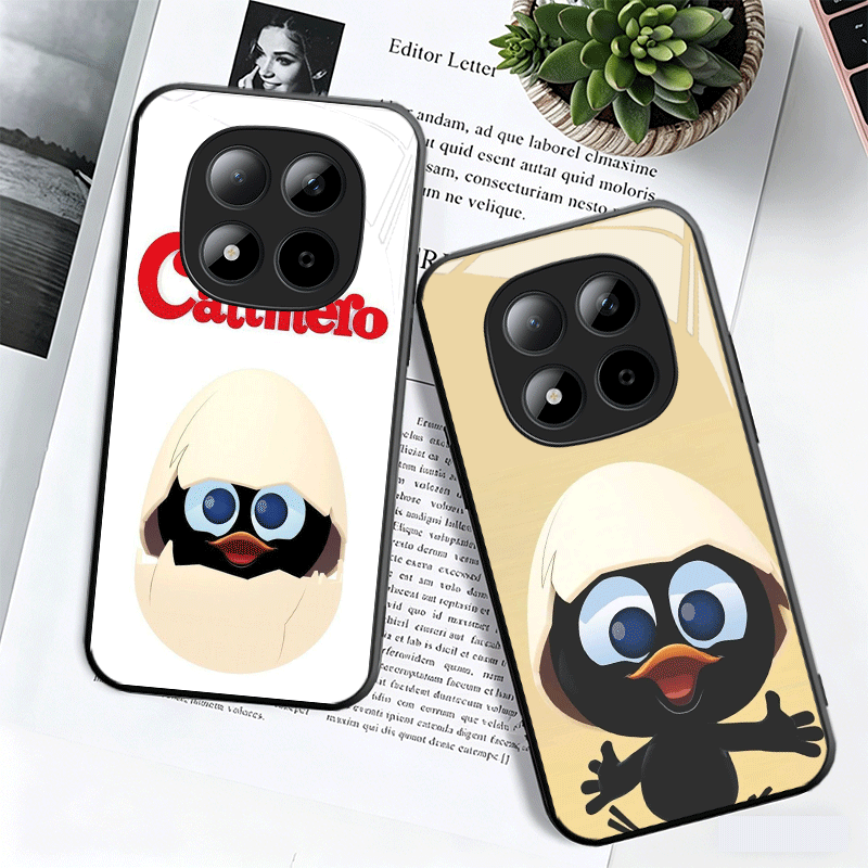 Calimero Cute Cartoon Duck Gla - Phone Cases Shein 评论和价格