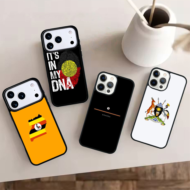 Uganda Flag Phone Case For iPh - Phone Cases Uganda 评论和价格