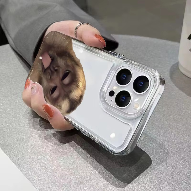 Tongue Sticking Monkey Silicon - Phone Cases Iphone 14 评论和价格