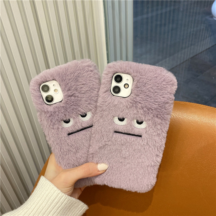 Funny Plush Fur Pattern Soft P - Phone Cases Quirky 评论和价格