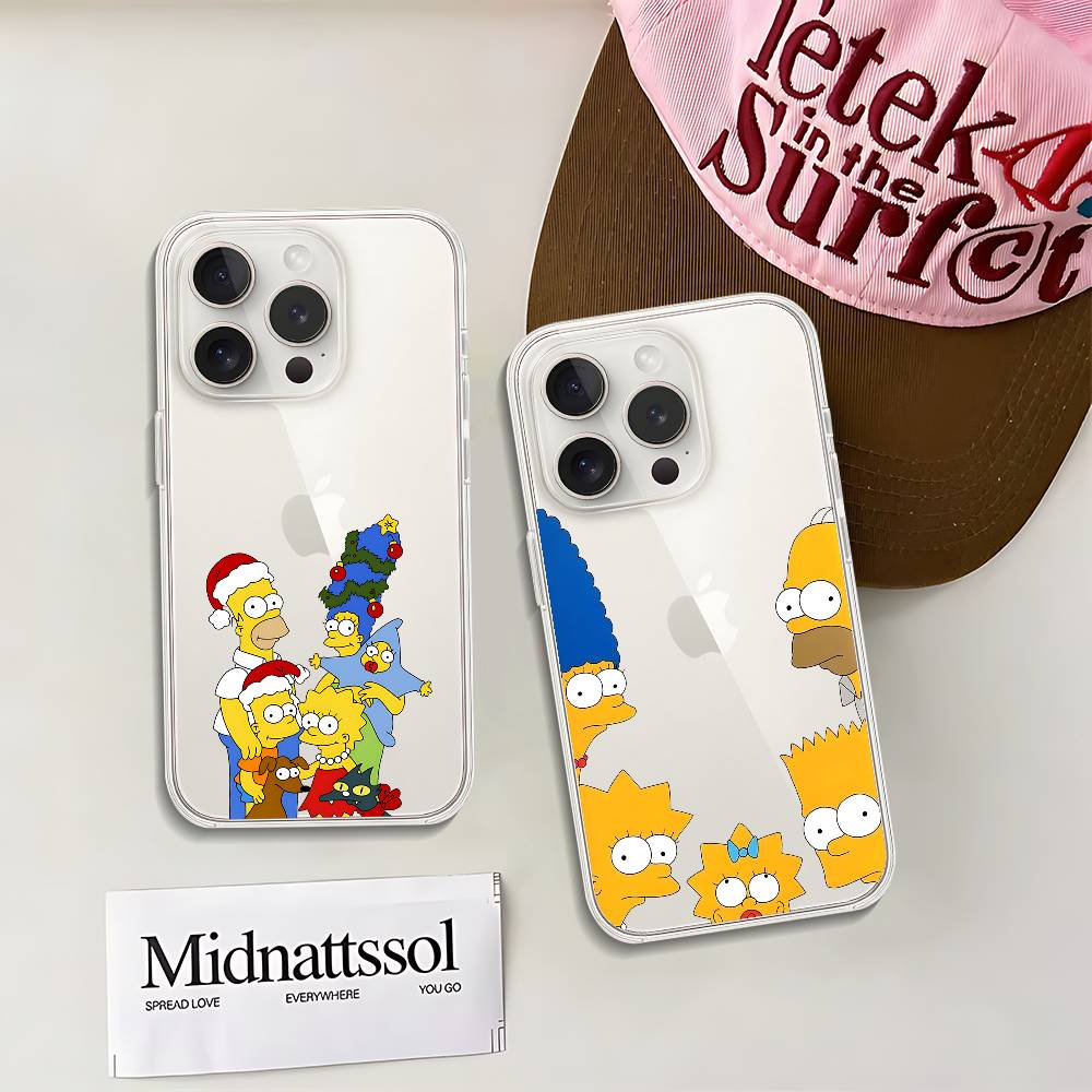 L-Simpsons-Es Funny Crystal Cl - Phone Cases Quirky 评论和价格