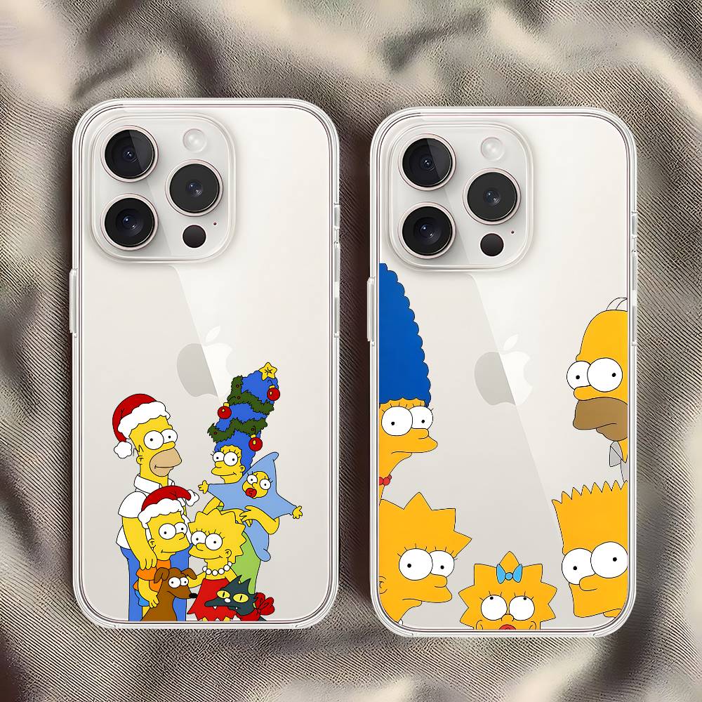L-Simpsons-Es Funny Crystal Cl - Phone Cases Quirky 评论和价格