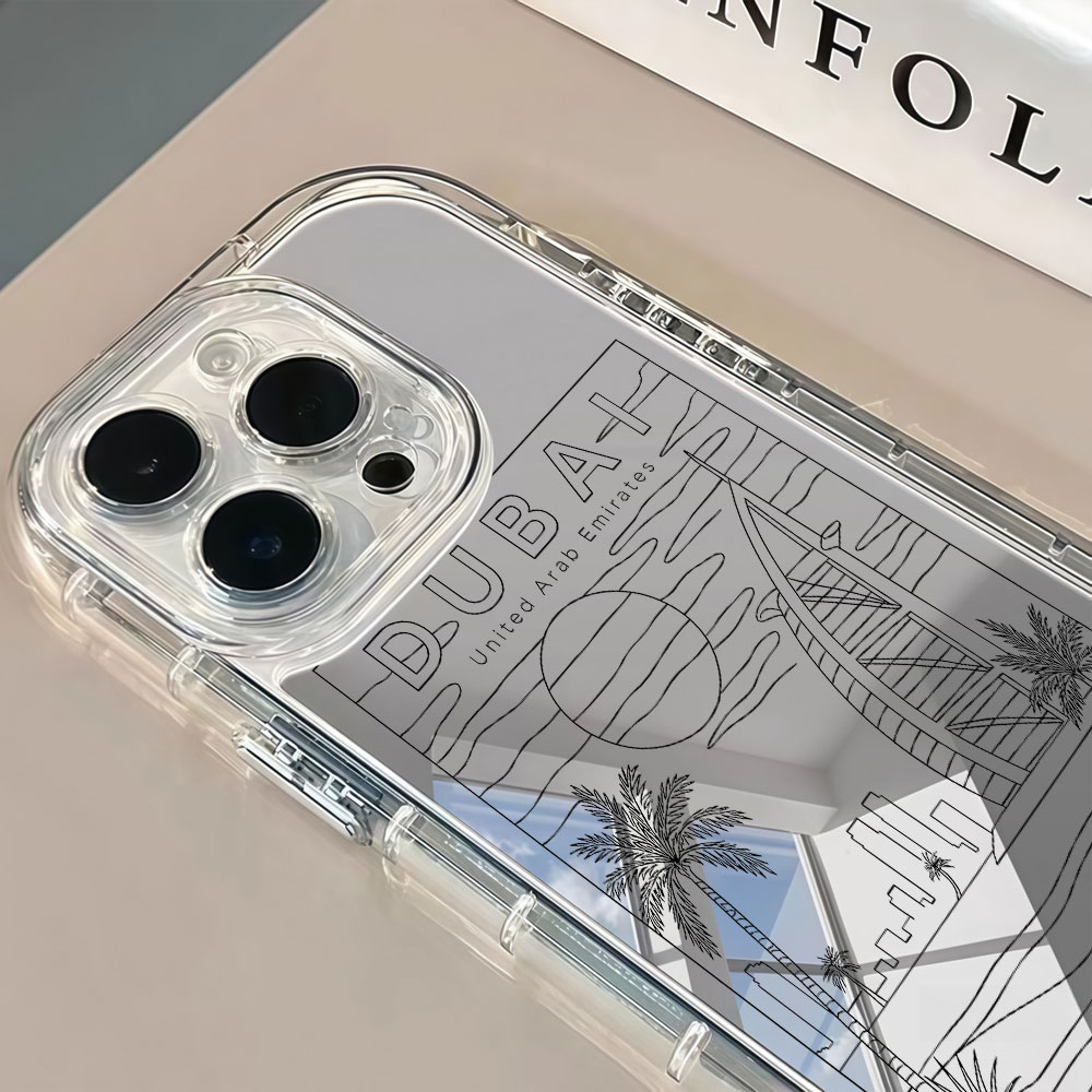 Aesthetic Dubai Travel Mirror  - Phone Cases Dubai 评论和价格