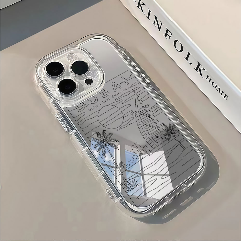 Aesthetic Dubai Travel Mirror  - Phone Cases Dubai 评论和价格