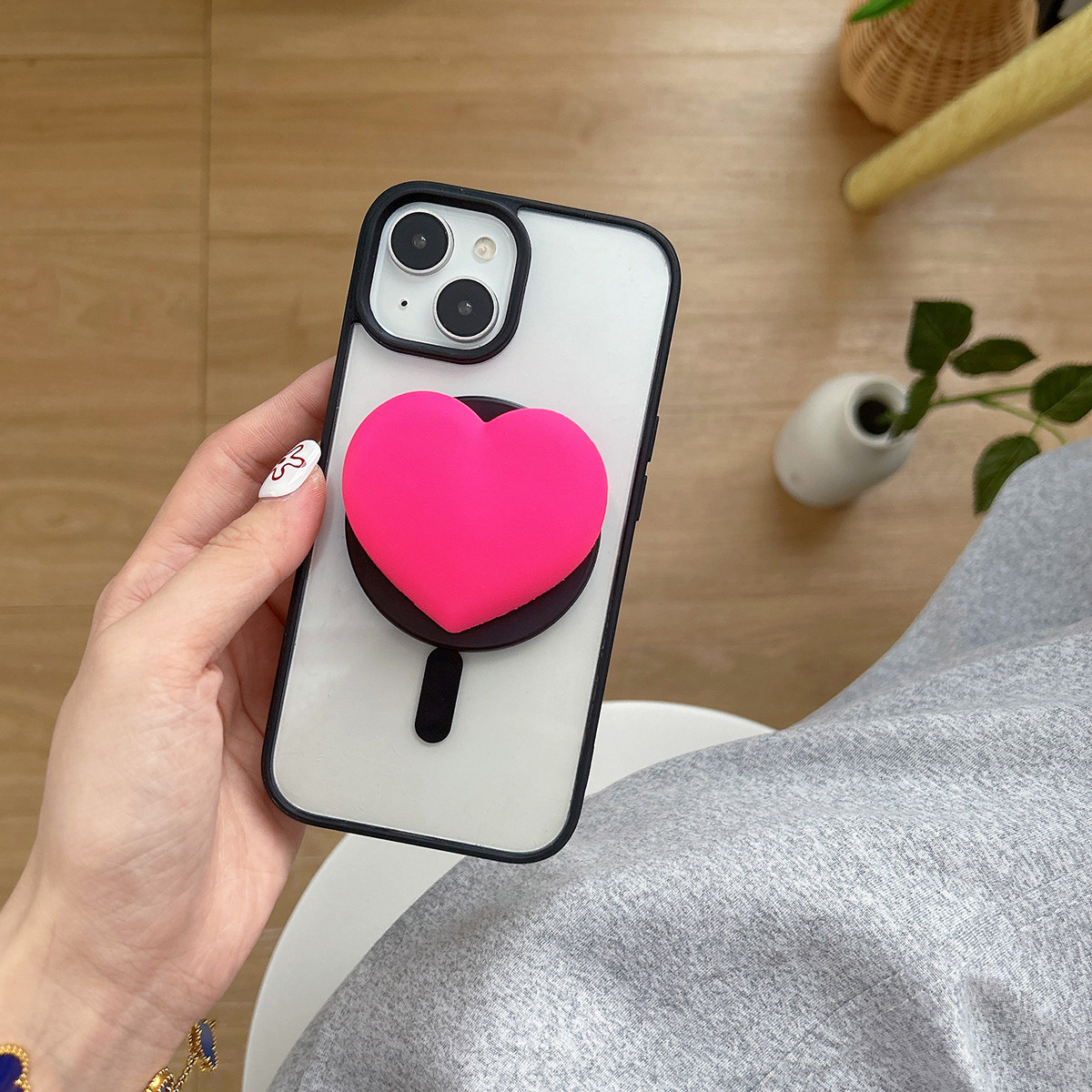 Cute Cartoon Love Heart For Ma - Phone Cases Quirky 评论和价格