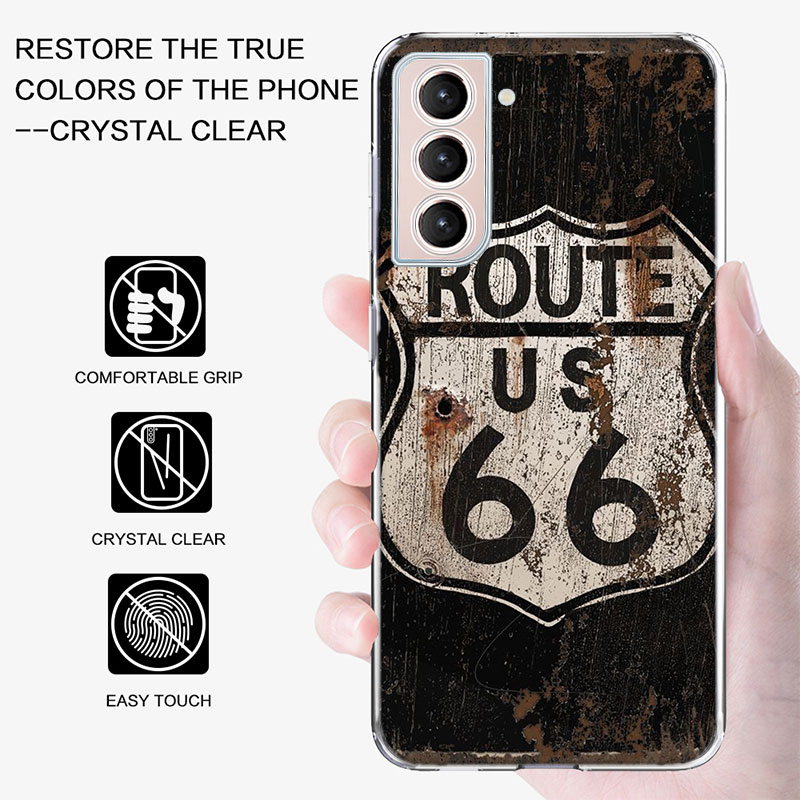 America Route 66 Phone Case Fo - Phone Cases Shein 评论和价格
