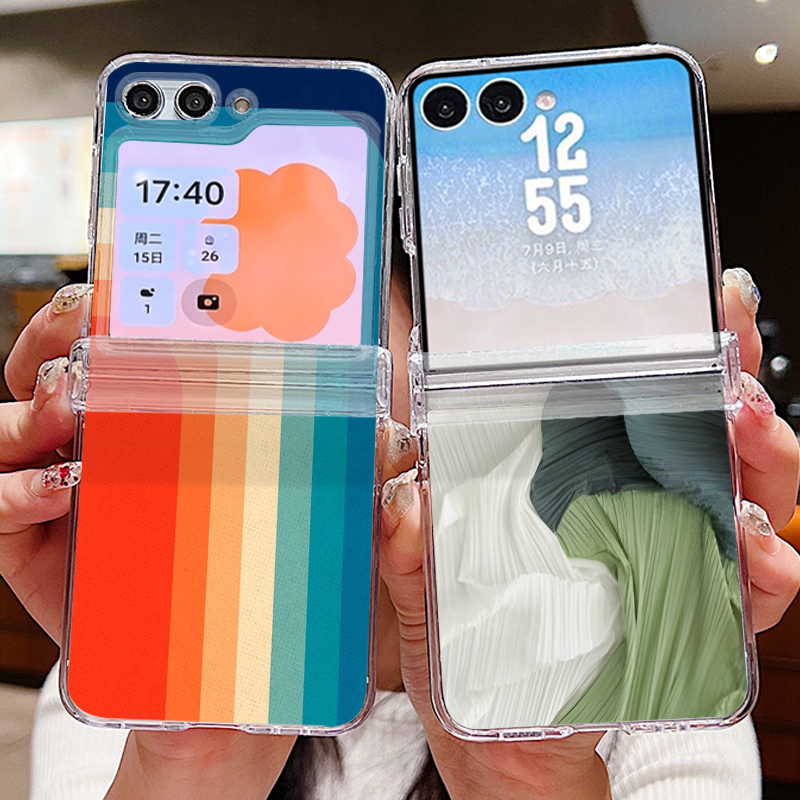 Colorful Striped Pattern Phone - Phone Cases Z Fold 4 评论和价格