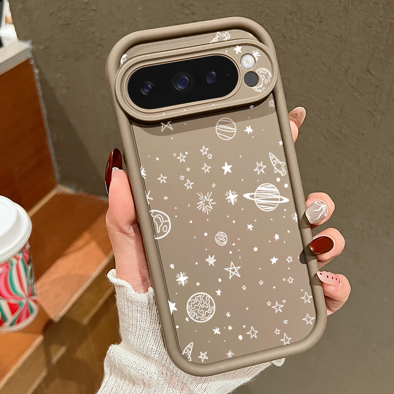 Shining Star Moon Pattern Phon - Phone Cases Pixel 10 评论和价格