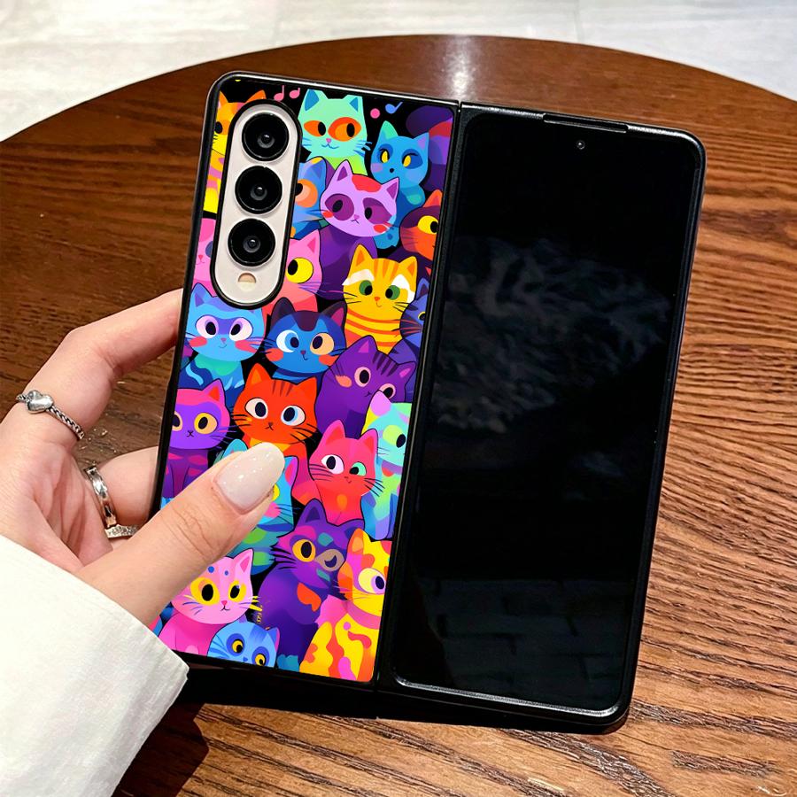 Full Cover Cat Phone Cover Cas - Phone Cases Z Fold 4 评论和价格